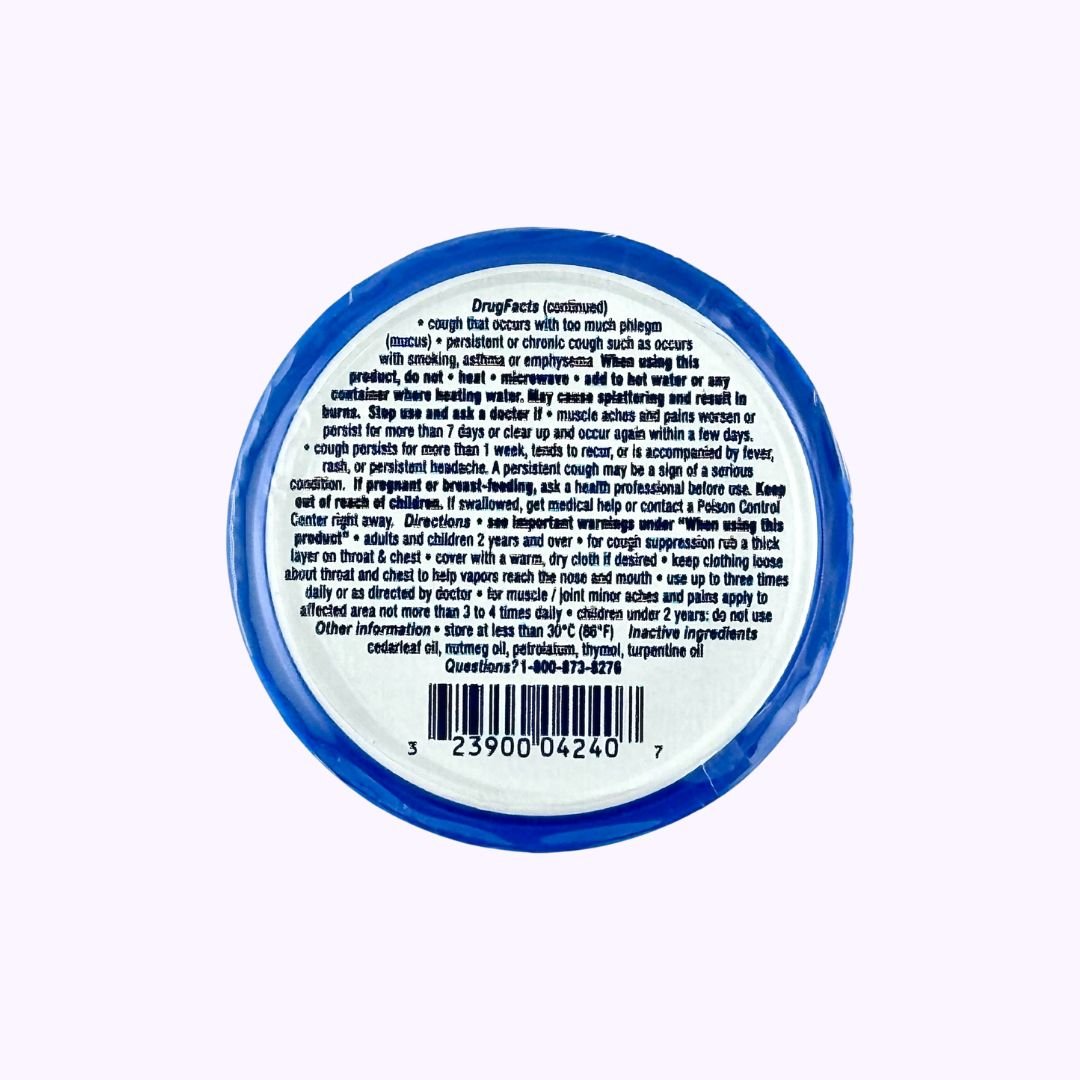 Vicks VapoRub Original Ointment .45 oz. Tin - CarrieAway