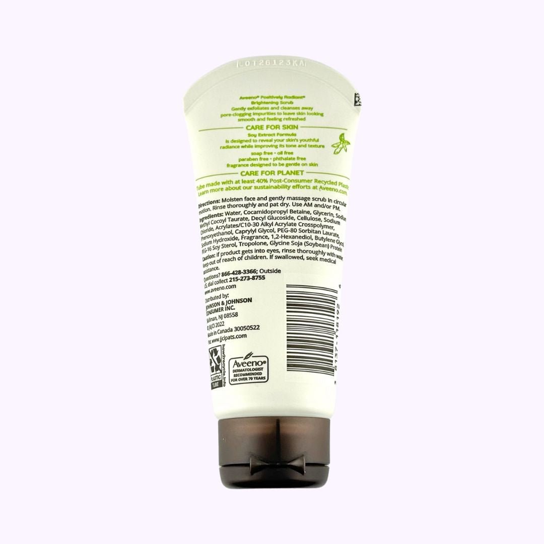 Aveeno Positively Radiant Brightening Scrub 2 Oz - CarrieAway