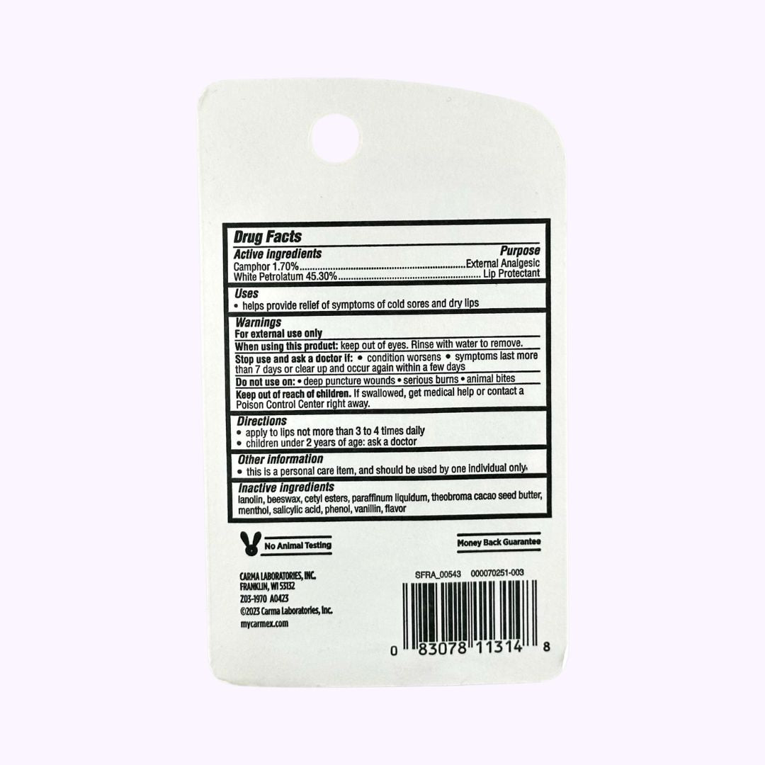 Carmex Classic Lip Balm .35 Oz - CarrieAway