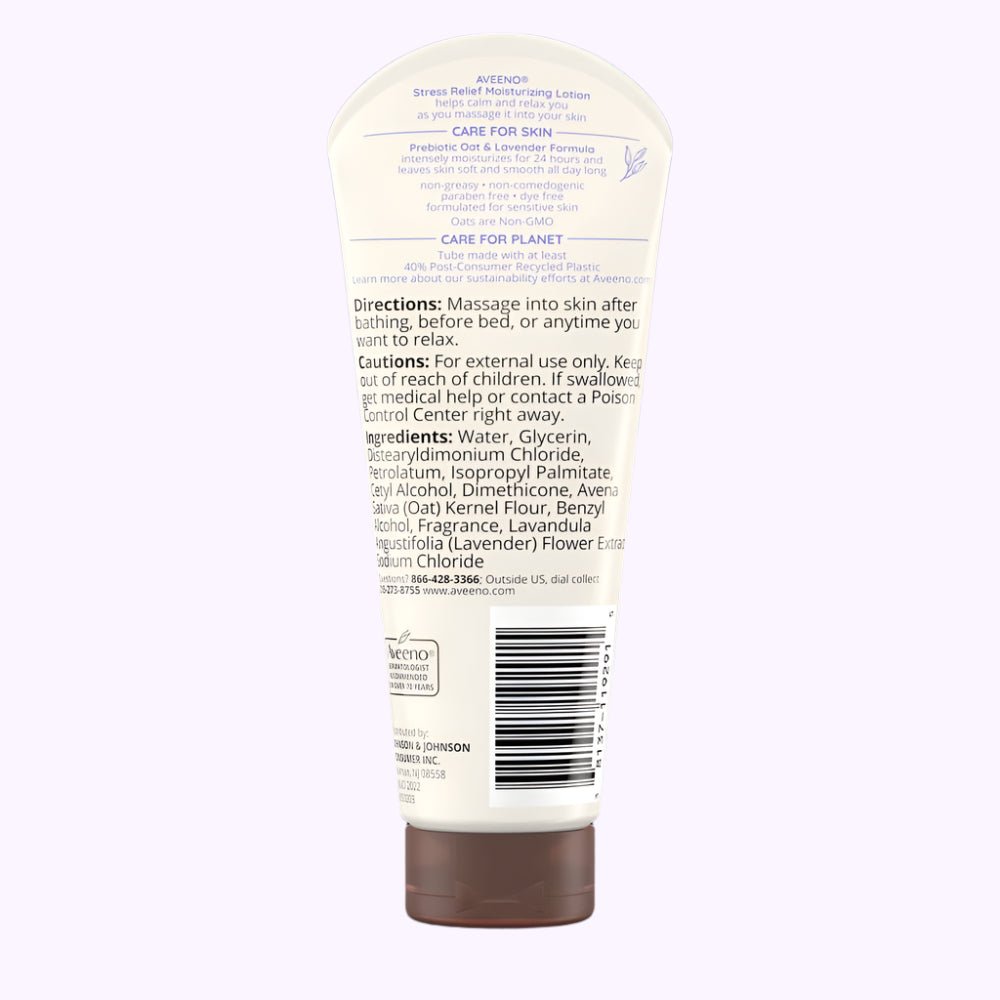 Aveeno Stress Relief Moisturizing Body Lotion 2.5 Oz - CarrieAway