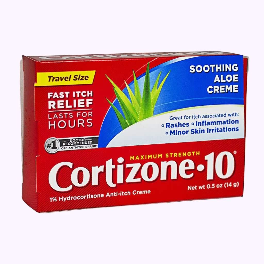 Cortizone - 10 Aloe Creme Tube 0.5 Oz - CarrieAway