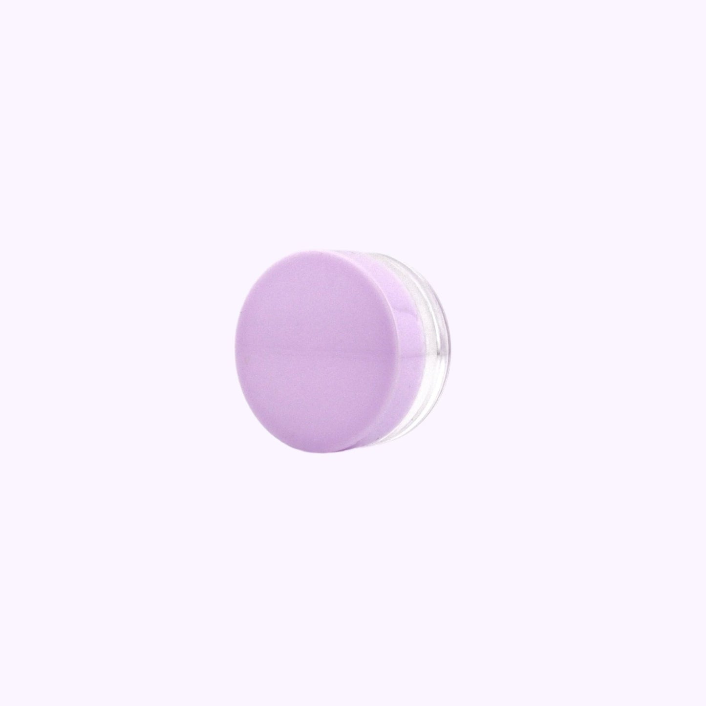 Empty Clear Container Purple Lid .35 Oz - CarrieAway