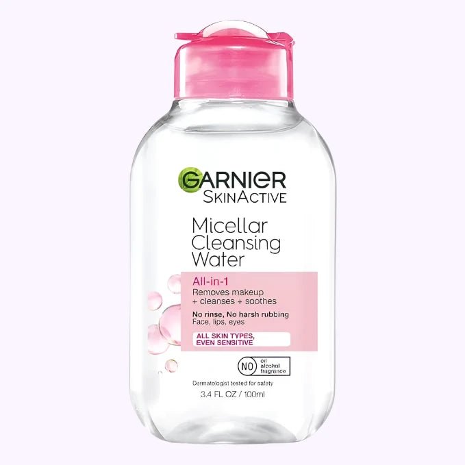 Garnier Micellar Cleansing Water All - in - 1 Facial Cleanser 3.4 Oz - CarrieAway