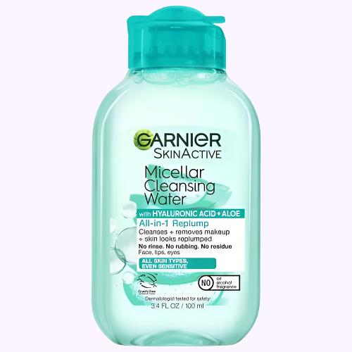 Garnier Micellar Cleansing Water All - in - 1 Replump 3.4 Oz - CarrieAway