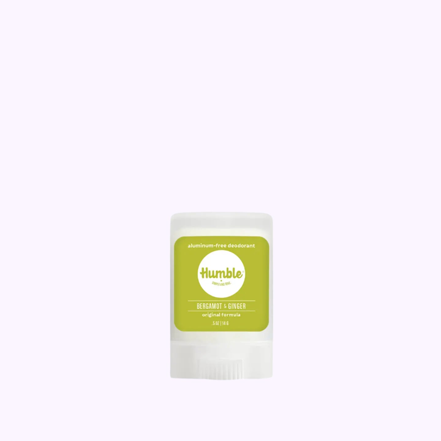 Humble Bergamot & Ginger Original Travel Deodorant .5 Oz