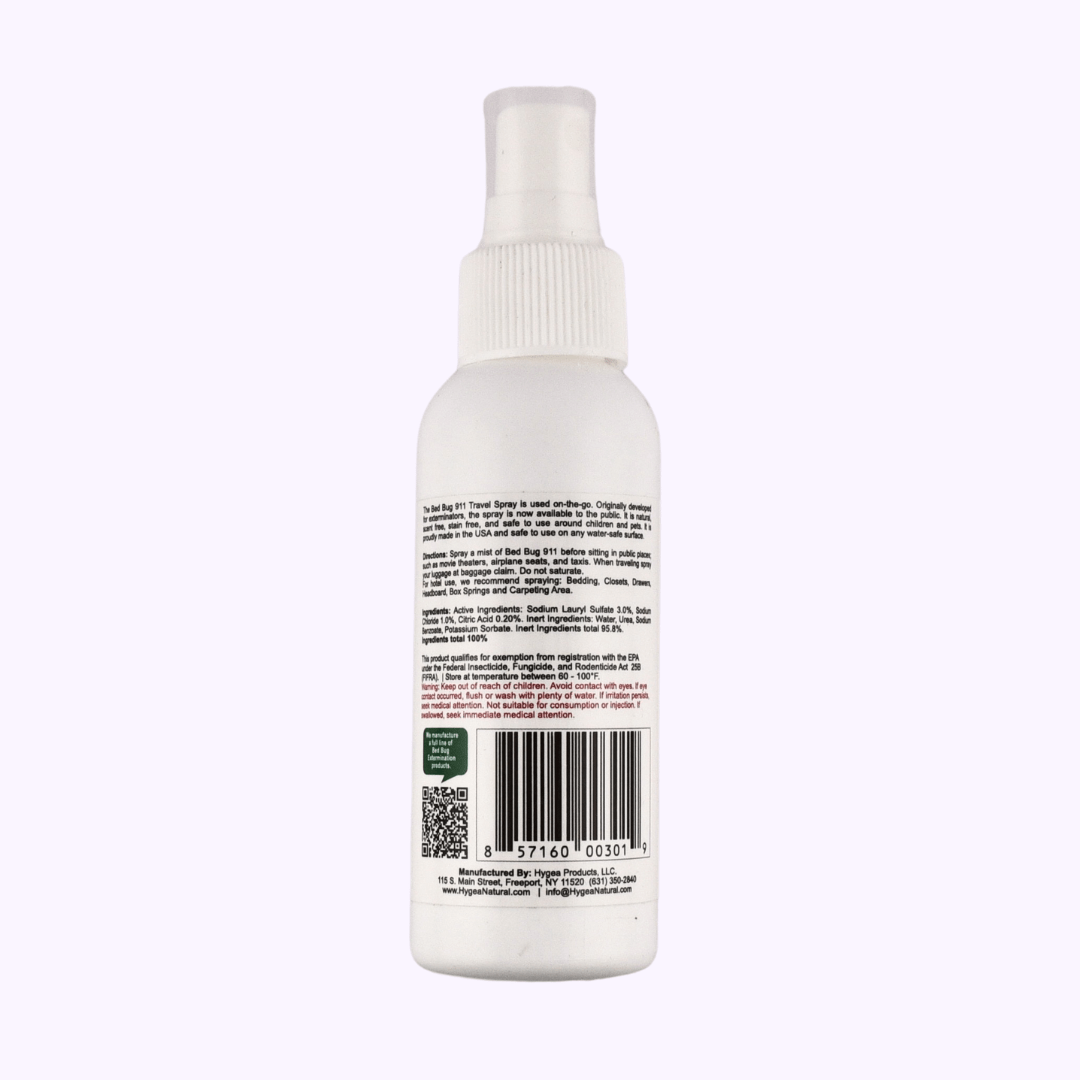 Hygea Natural Bed Bug Spray 3 Oz - CarrieAway