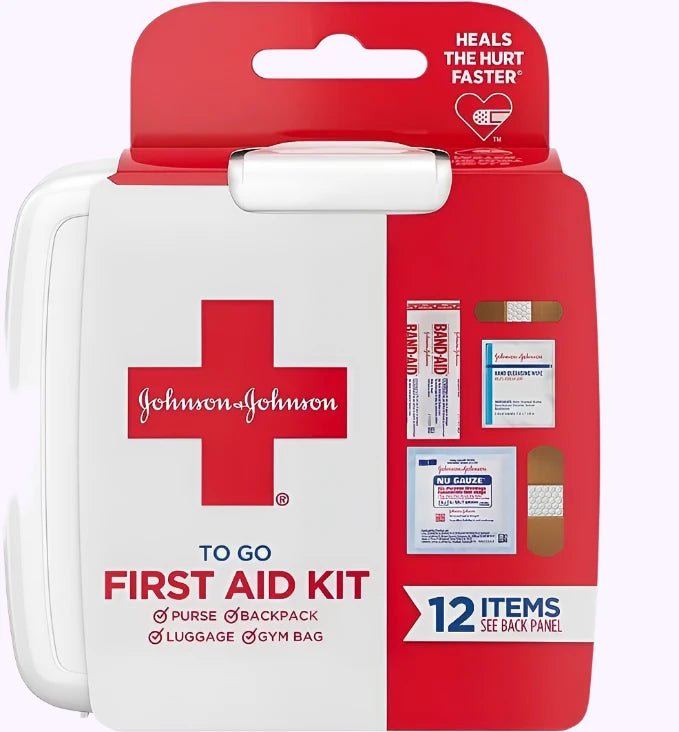 Johnson & Johnson First Aid To Go Kit - CarrieAway