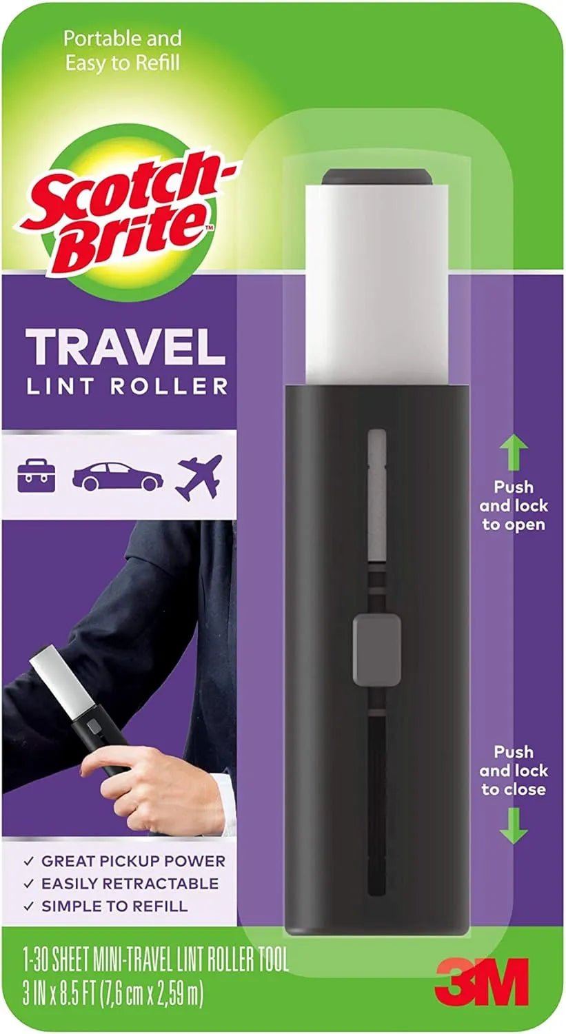 Scotch - Brite Mini Travel Lint Roller - CarrieAway