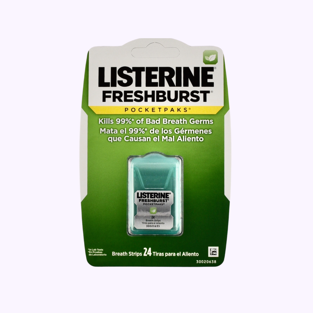 Listerine PocketPaks Freshburst Breath Strips 24 Ct