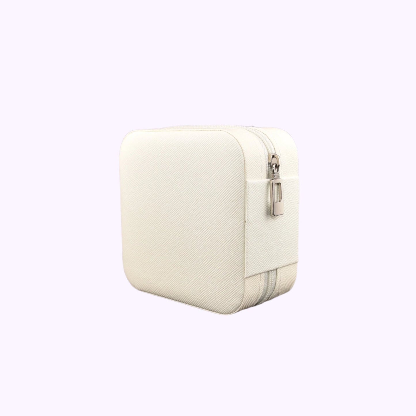 Mini Jewelry Travel Case Cream 1 Ct - CarrieAway