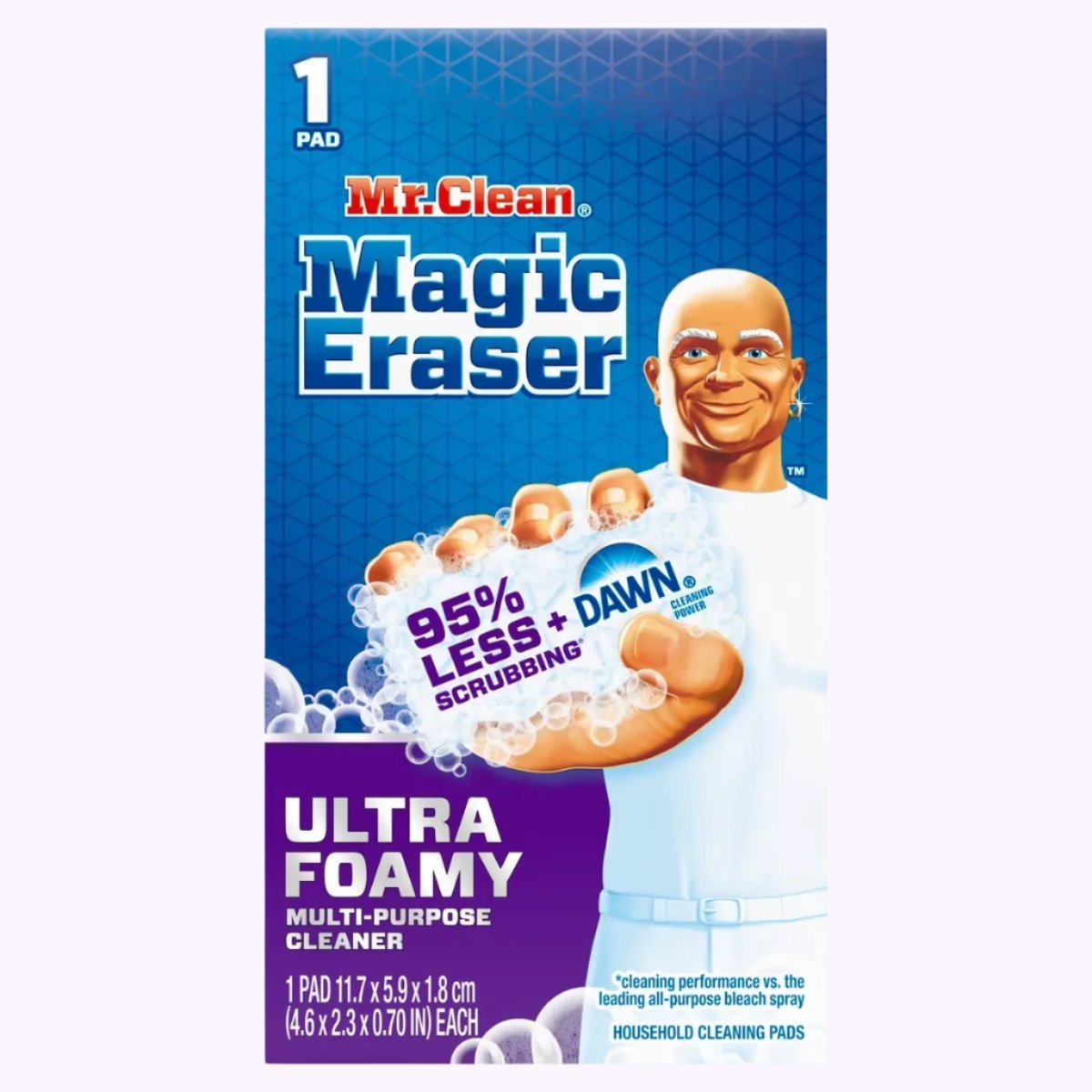 Mr. Clean Magic Eraser Sponge Ultra Foamy 1 Ct - CarrieAway