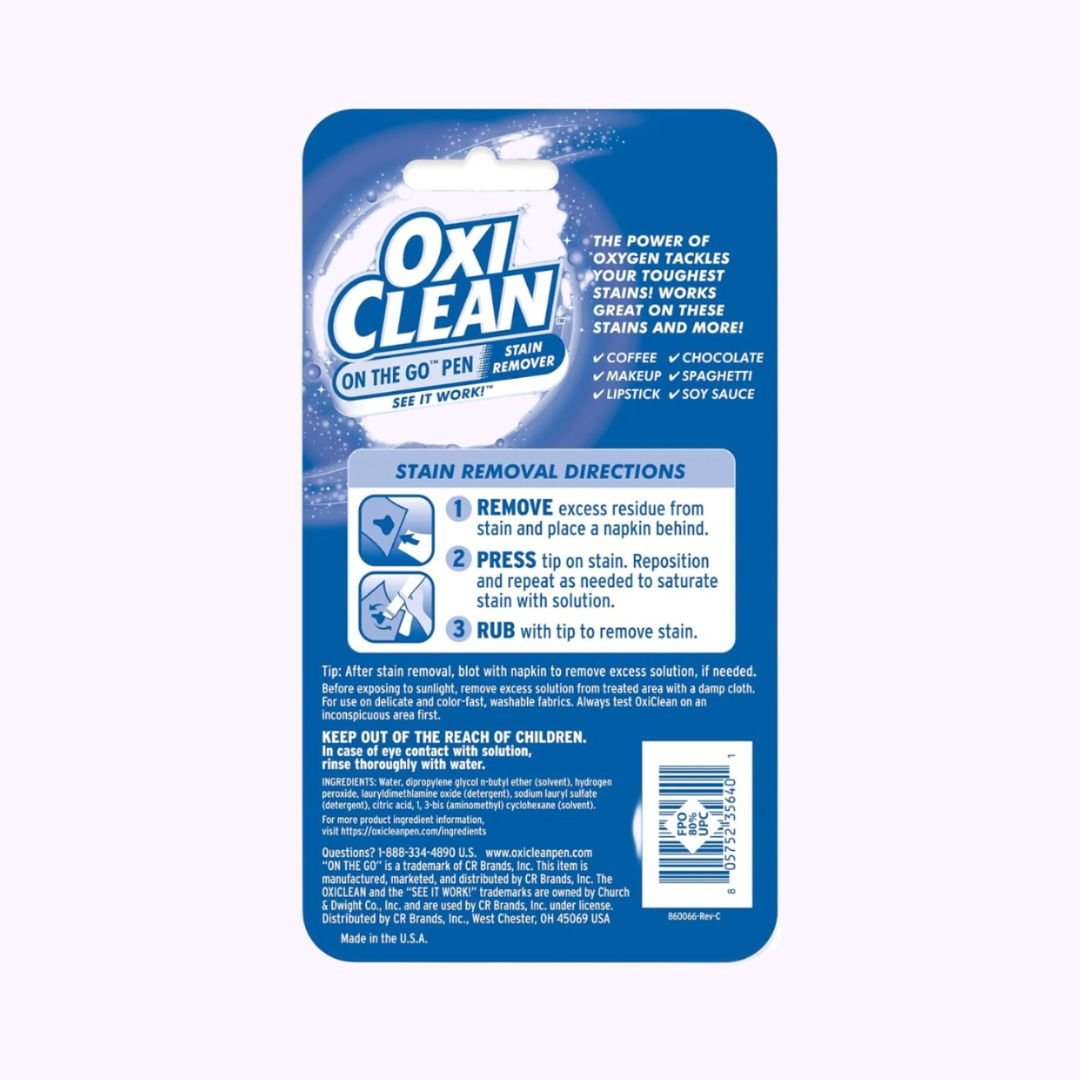 OxiClean On the Go Stain Remover Pen .74 Oz - CarrieAway