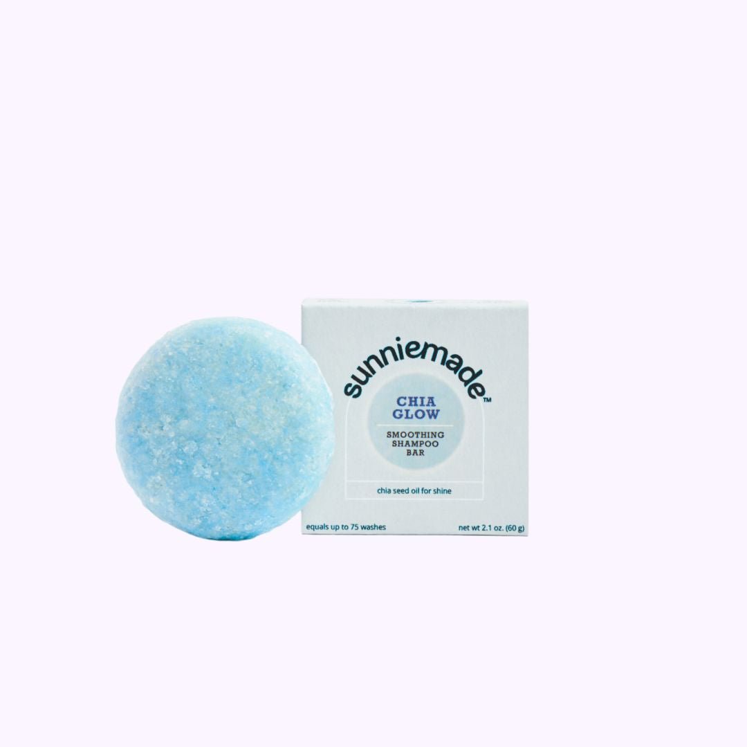Sunniemade Chia Glow Smoothing Shampoo Bar 2.1 Oz - CarrieAway