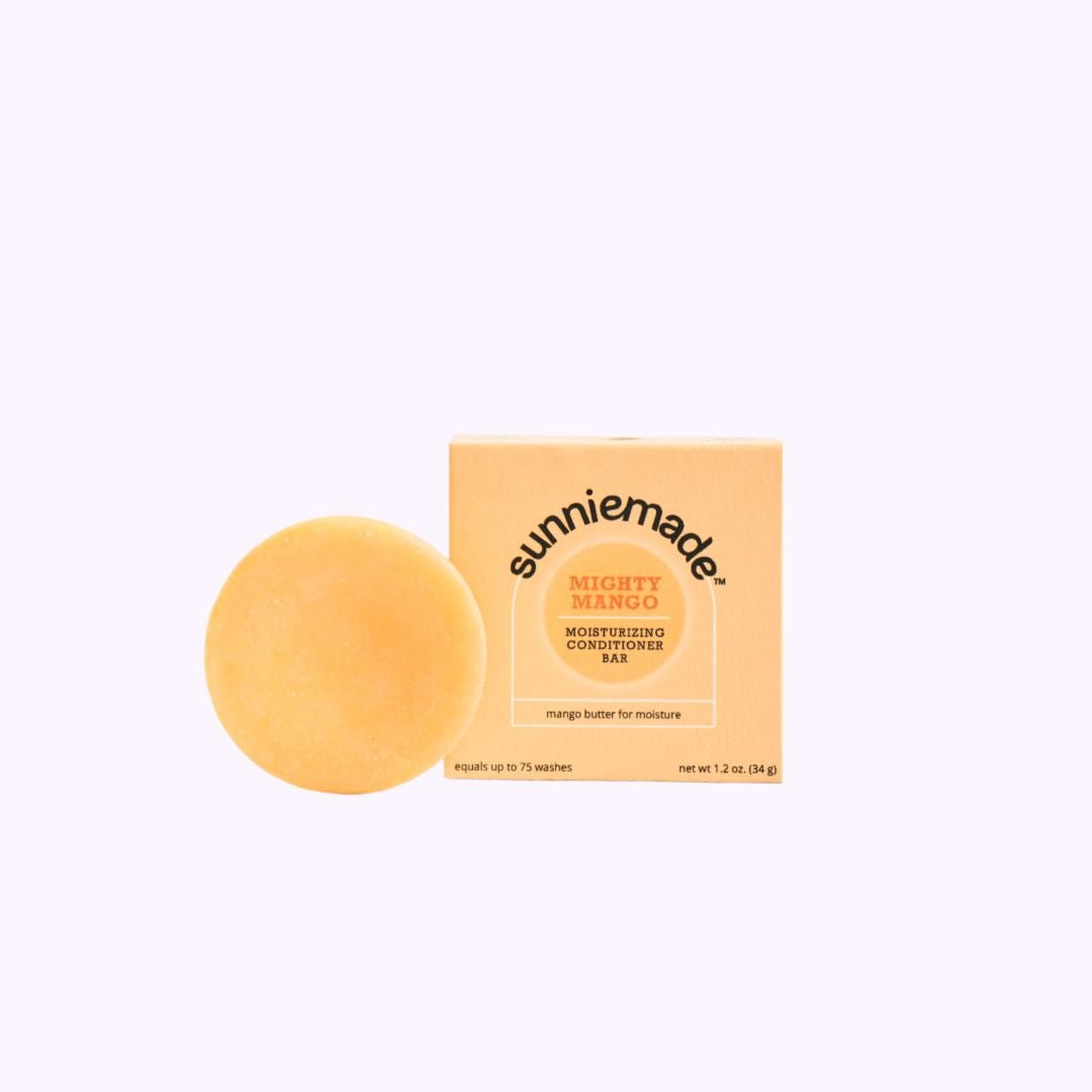 Sunniemade Mighty Mango Moisturizing Conditioner Bar 1.2 Oz - CarrieAway