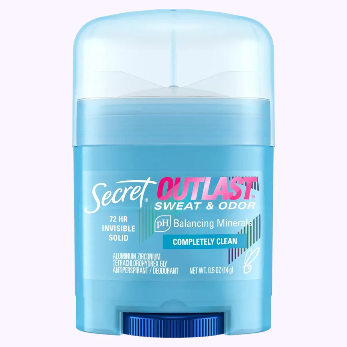 Secret Outlast Invisible Solid Antiperspirant and Deodorant Completely Clean 0.5oz