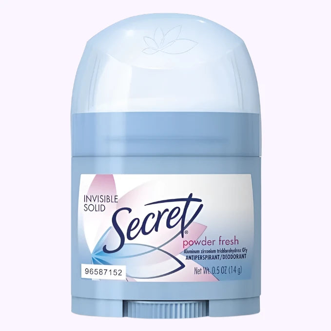 Secret Invisible Solid Antiperspirant and Deodorant Powder Fresh Scent .5 Oz