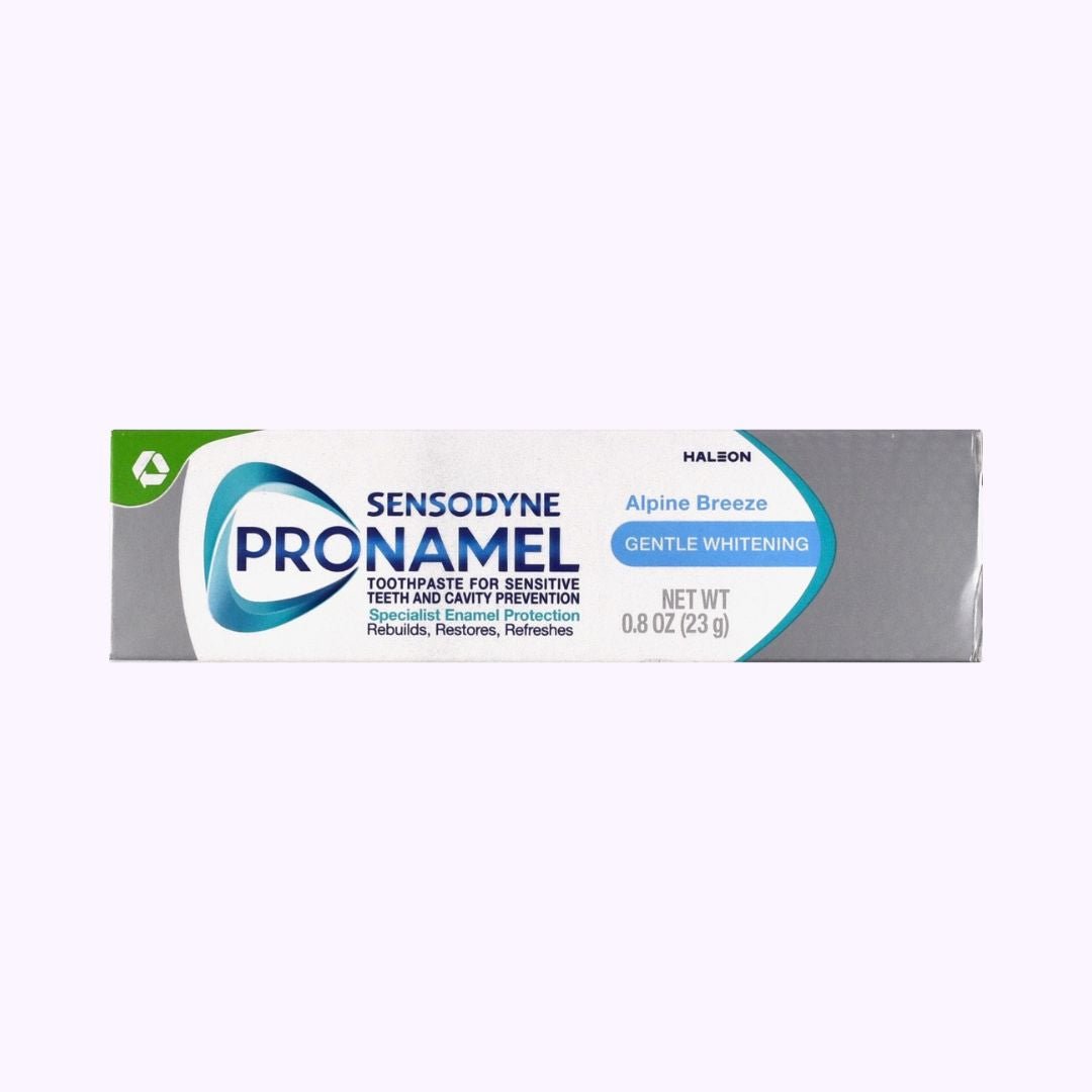 Sensodyne Pronamel Toothpaste Gentle Whitening Alpine Breeze 0.8 Oz - CarrieAway