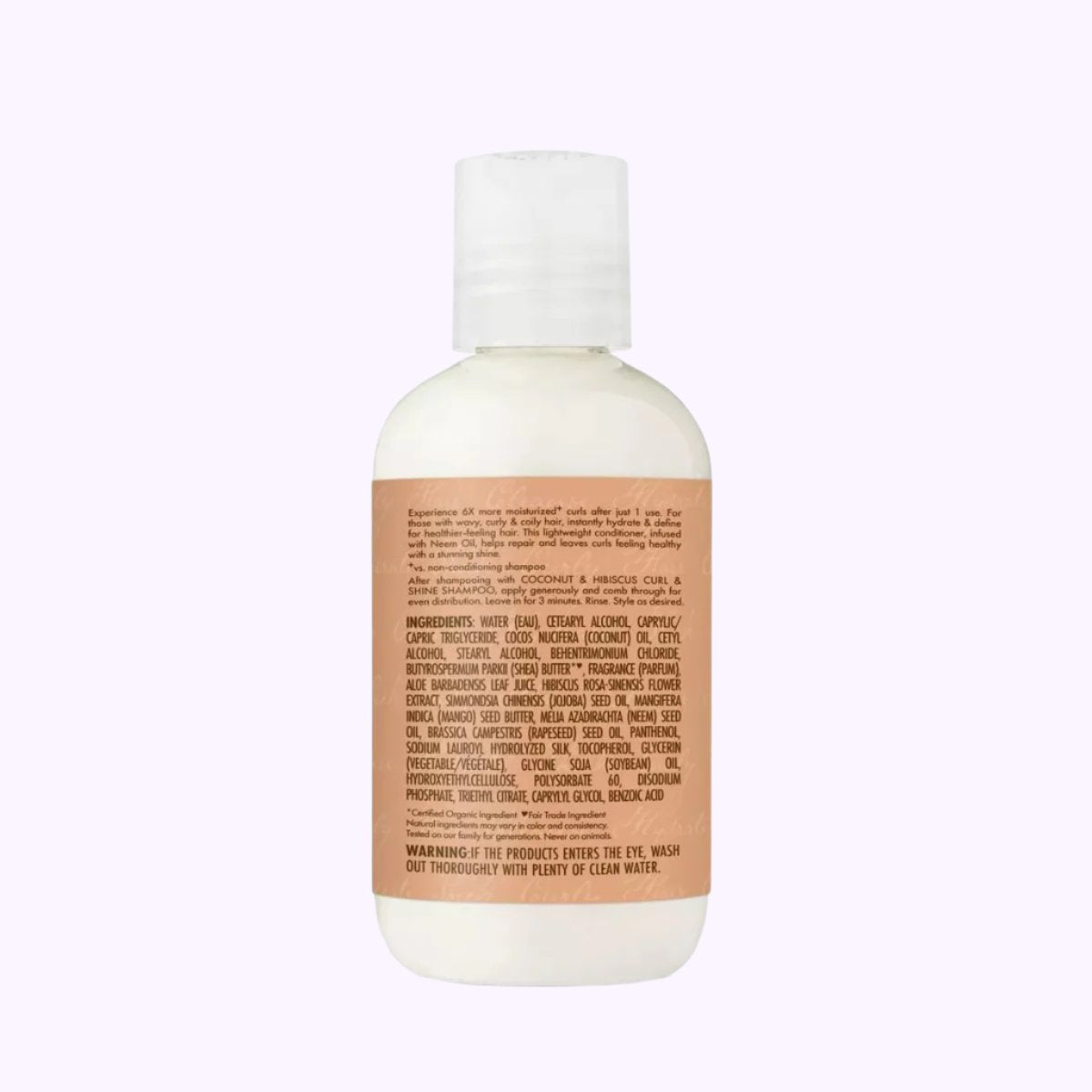 SheaMoisture Coconut & Hibiscus Curl & Shine Conditioner 3.2 Oz
