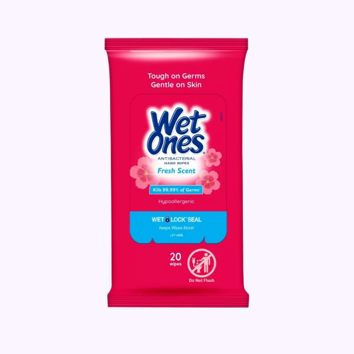 Wet Ones Antibacterial Hand Wipes Fresh Scent 20ct - CarrieAway