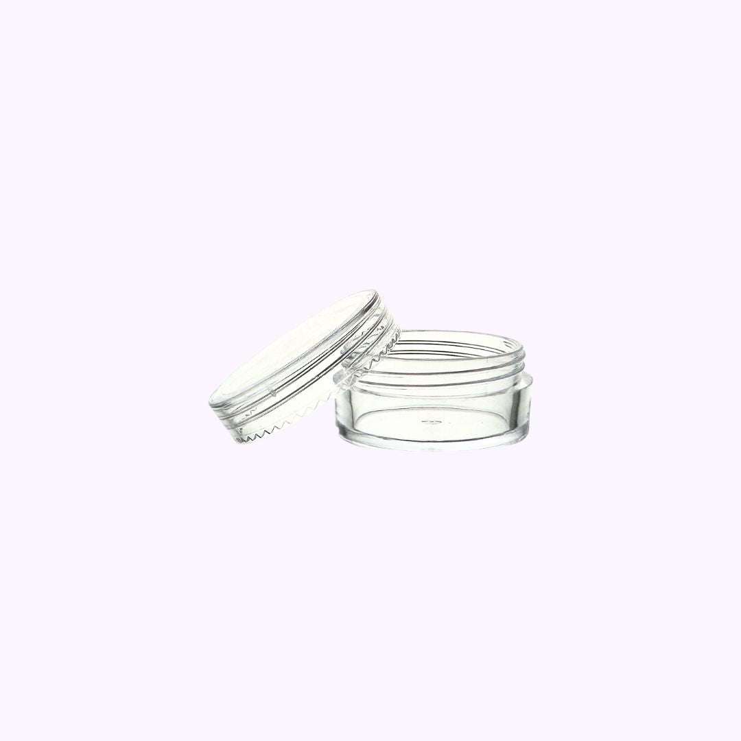 Empty Clear Container Clear Lid .35 Oz - CarrieAway