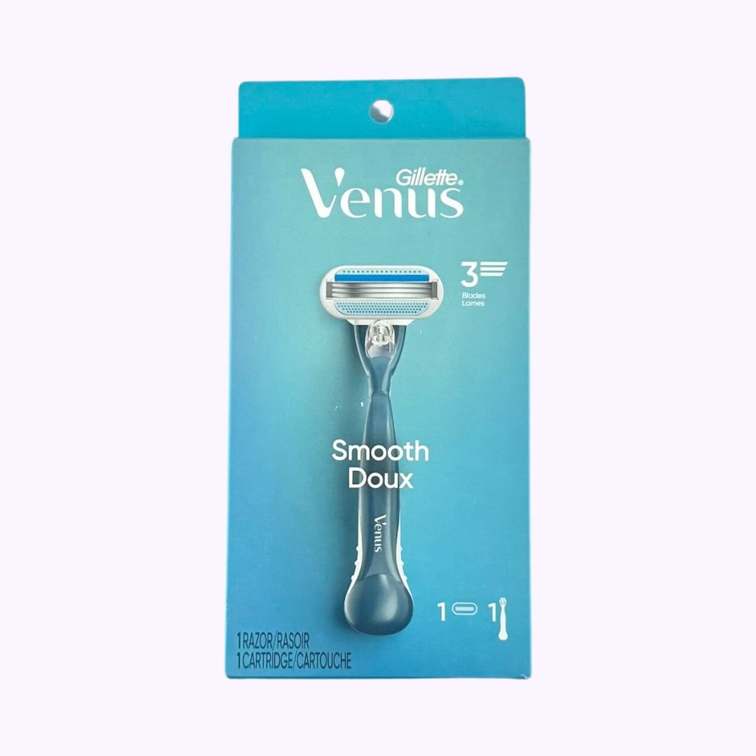 Gillette Venus Smooth Razor Handle + 1 Blade Refill - CarrieAway