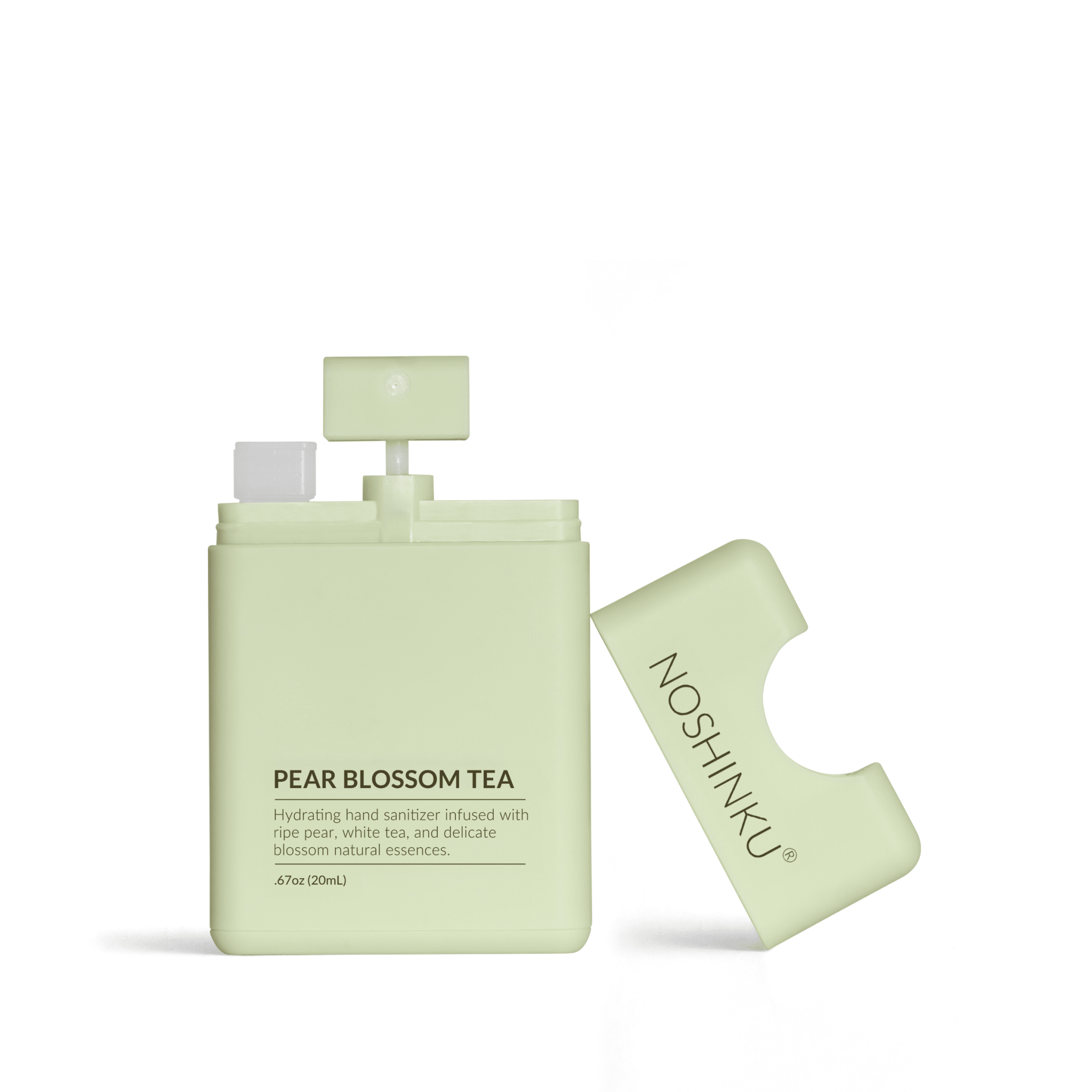 Noshinku Pear Blossom Tea Hydrating Pocket Hand Sanitizer .67 Oz - CarrieAway