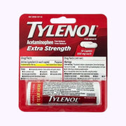 Tylenol Extra Strength 10 Count - CarrieAway Travel Size TSA Approved