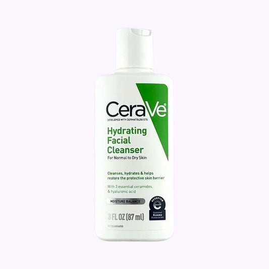 CeraVe Hydrating Facial Cleanser 3 Oz - CarrieAway travel size