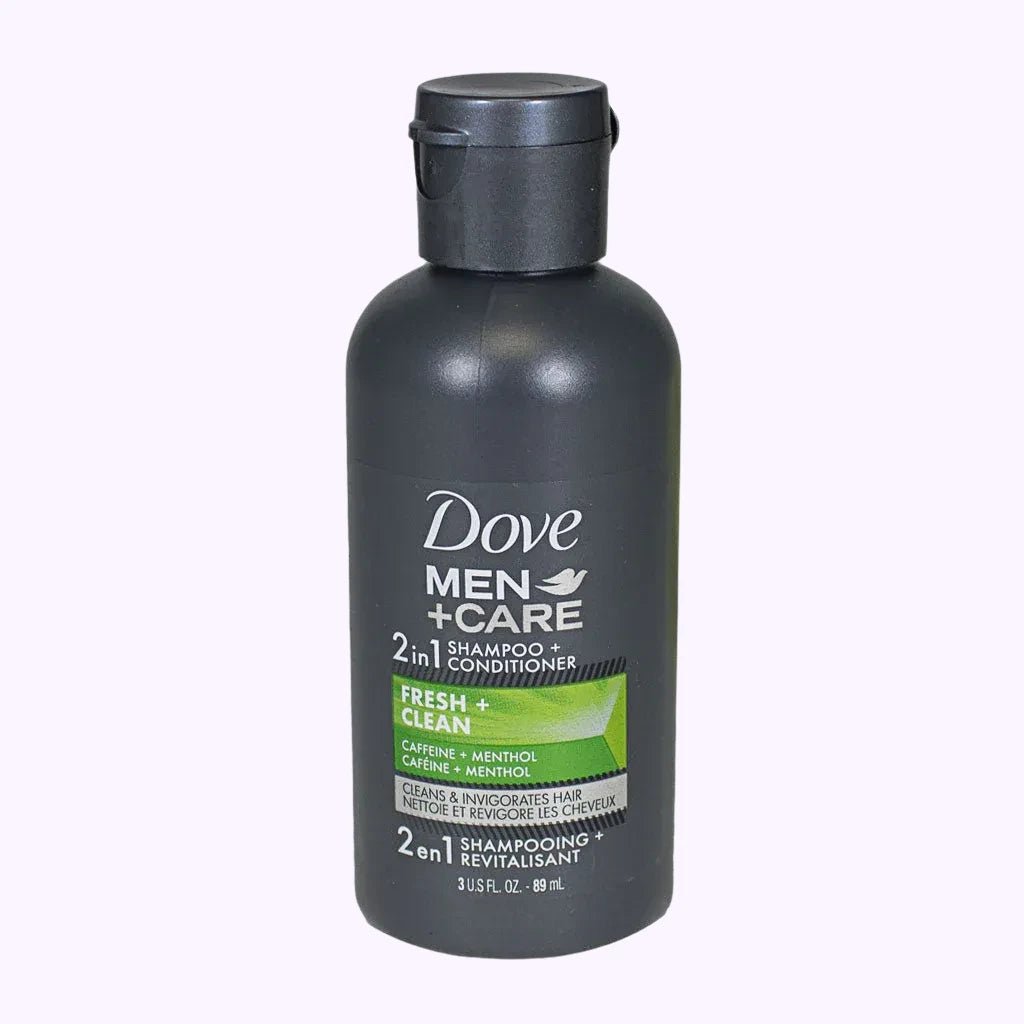 Dove Men's Fresh & Clean Shampoo & Conditioner 3 Oz - CarrieAway