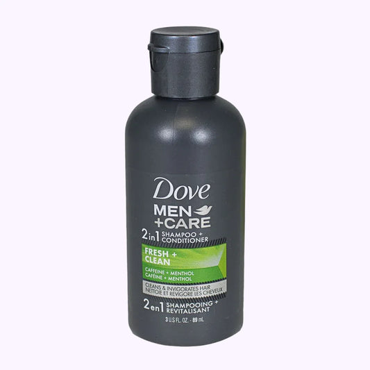Dove Men's Fresh & Clean Shampoo & Conditioner 3 Oz