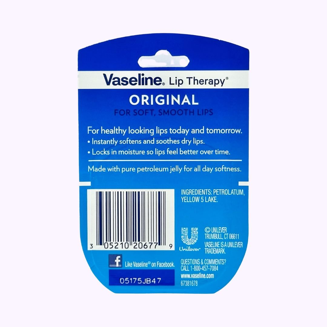 Vaseline Lip Therapy Original .25 oz - CarrieAway