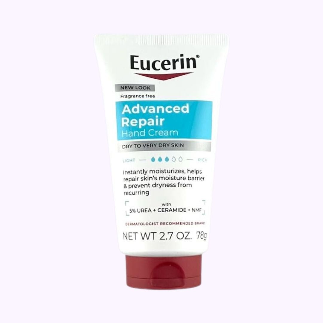 Eucerin Advanced Repair Hand Cream 2.7 Oz - CarrieAway Travel Size TSA Approved