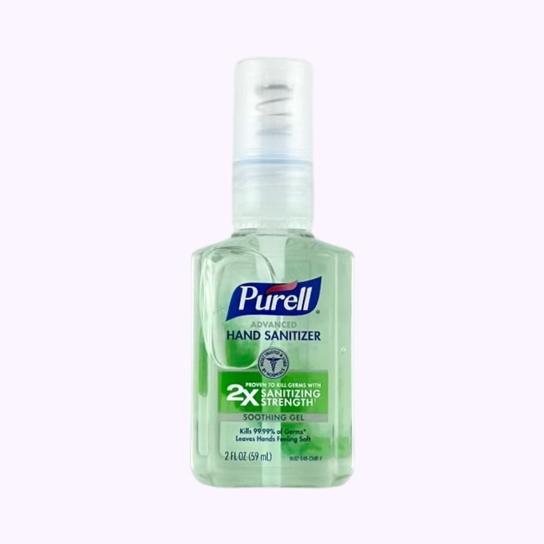 Purell Advanced Soothing Gel Hand Sanitizer 2 Oz - CarrieAway Travel Size TSA Approved