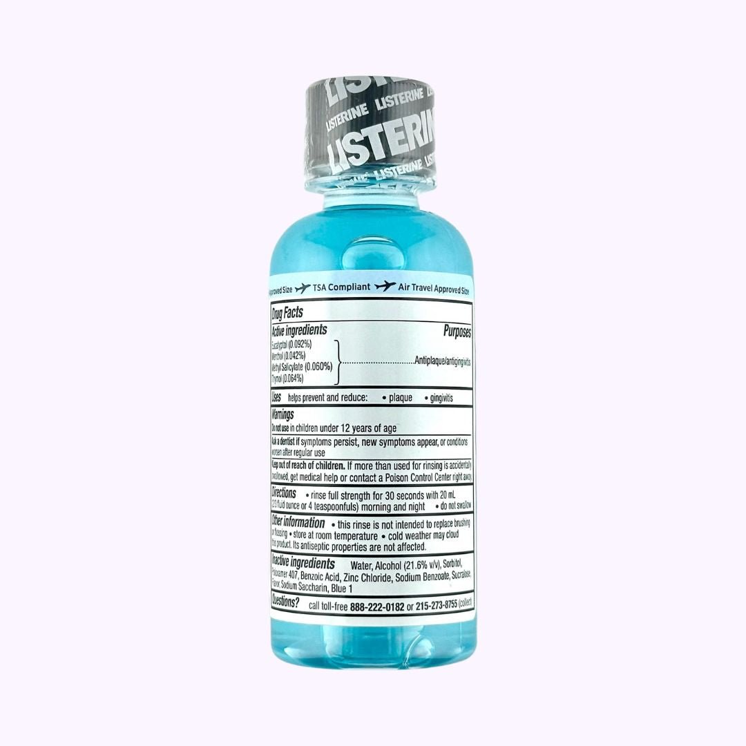 Listerine Gum Therapy Glacier Mint Mouthwash 3.2 Oz - CarrieAway
