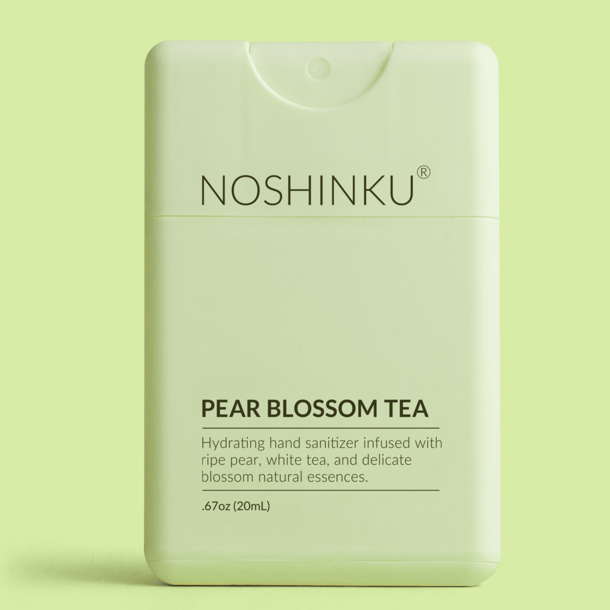 Noshinku Pear Blossom Tea Hydrating Pocket Hand Sanitizer .67 Oz - CarrieAway