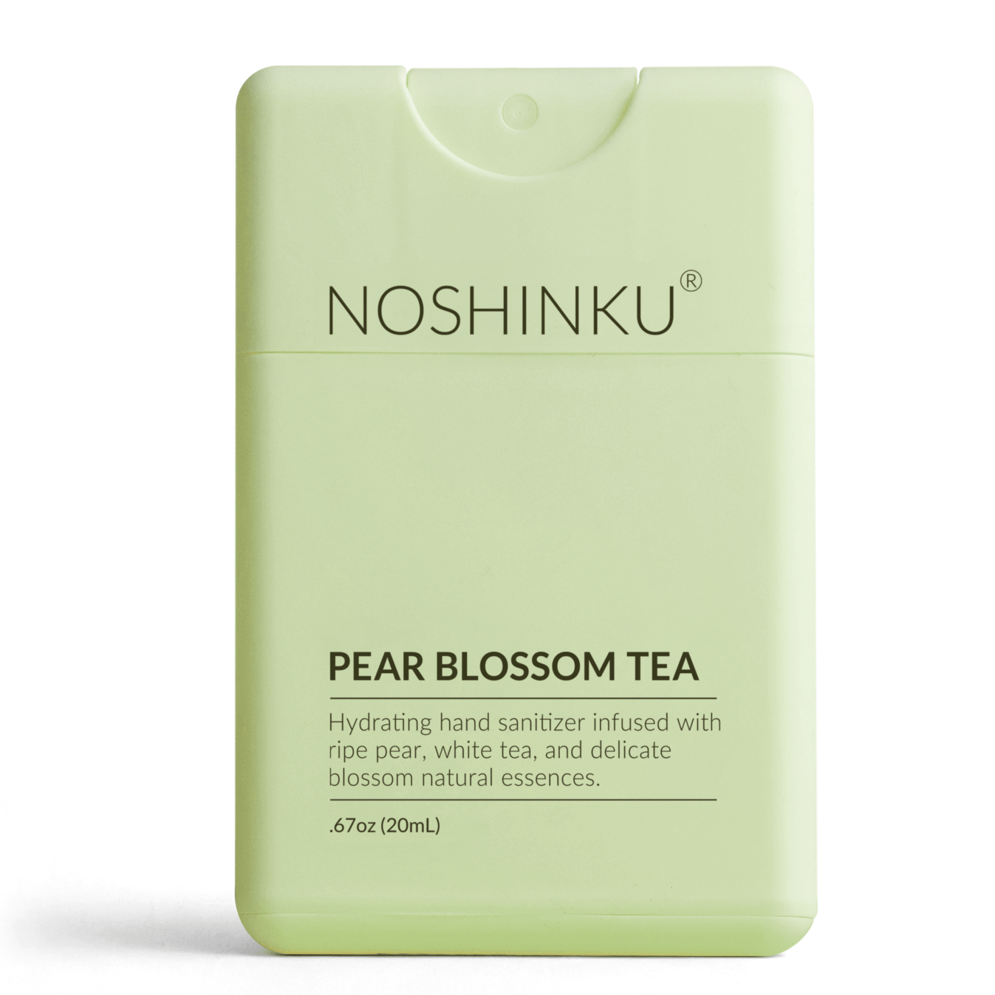 Noshinku Pear Blossom Tea Hydrating Pocket Hand Sanitizer .67 Oz - CarrieAway