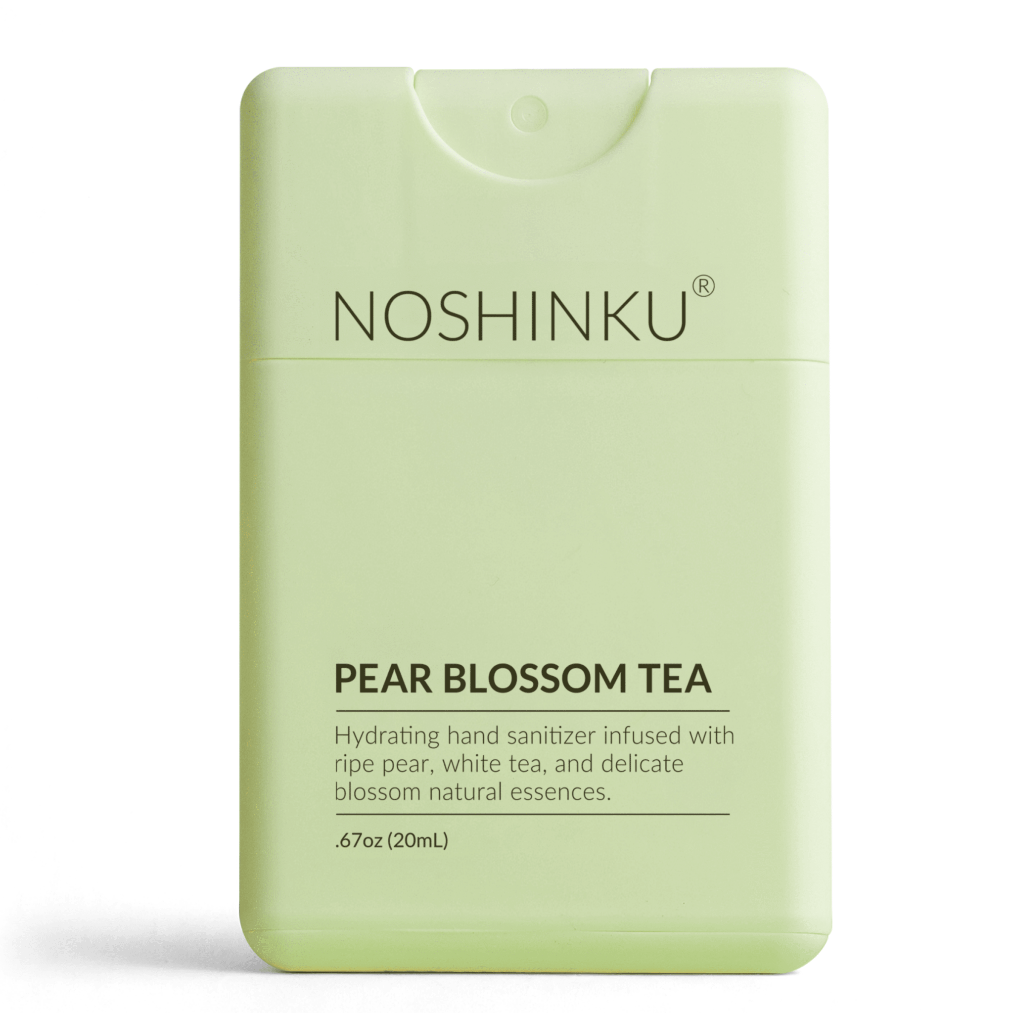 Noshinku Pear Blossom Tea Hydrating Pocket Hand Sanitizer .67 Oz - CarrieAway