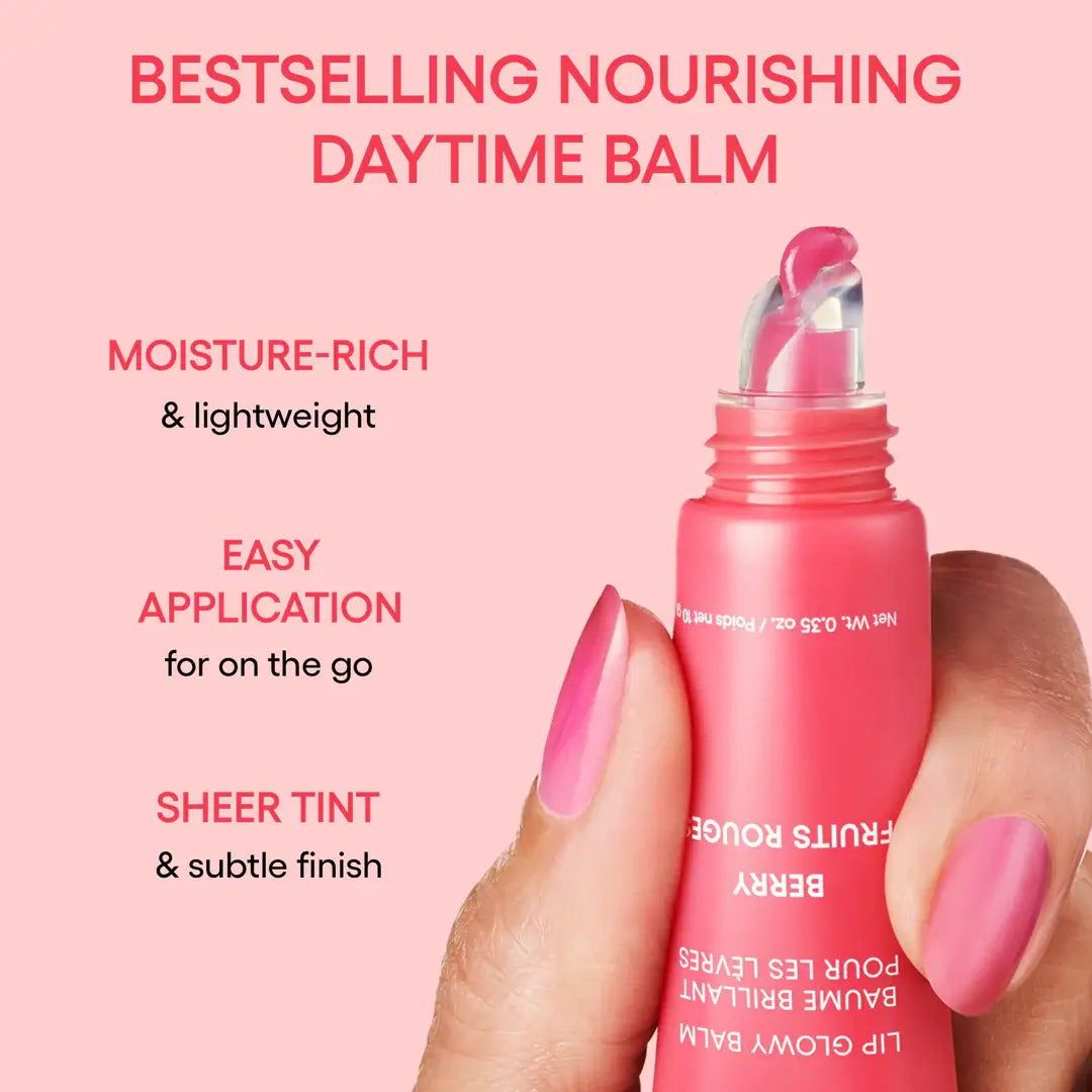 LANEIGE Glowy Lip Balm Tube Berry .35 Oz