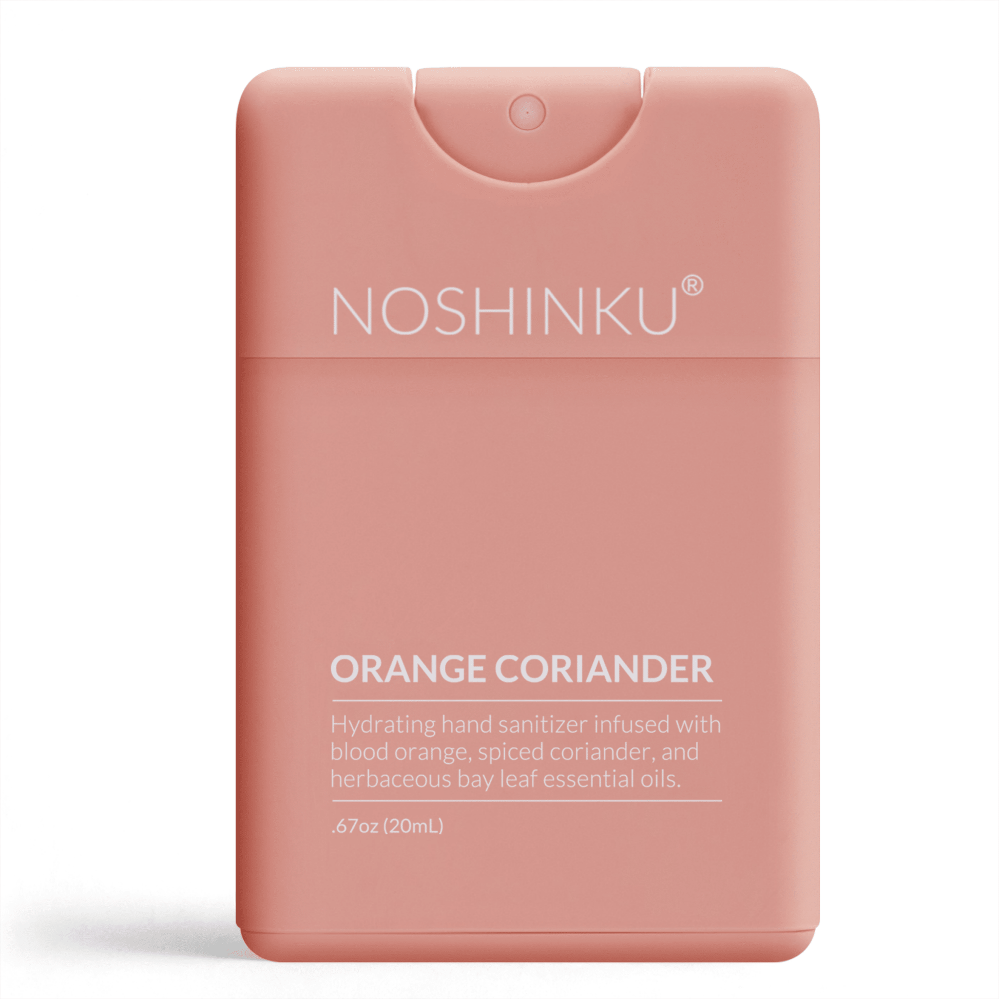 Noshinku Orange Coriander Moisturizing Hand Sanitizer .67 Oz - CarrieAway