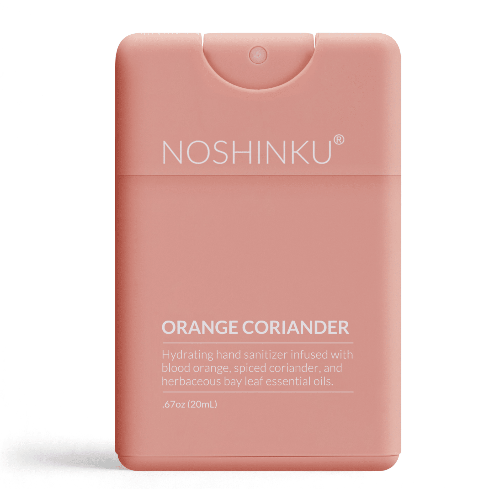 Noshinku Orange Coriander Moisturizing Hand Sanitizer .67 Oz - CarrieAway