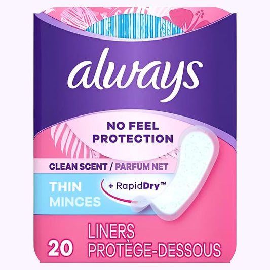 Thin Liners Clean Scent 20 Pack
