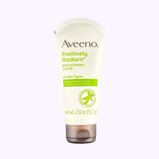 Aveeno Positively Radiant Brightening Scrub 2 Oz
