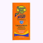 Banana Boat Ultra Sport SPF 30 Sunscreen Lotion 0.4 oz Packet - CarrieAway Travel Size TSA Approved