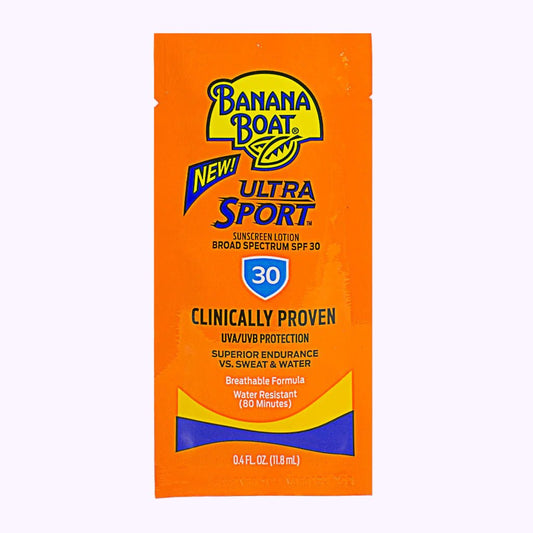 Banana Boat Ultra Sport SPF 30 Sunscreen Lotion 0.4 oz Packet - CarrieAway