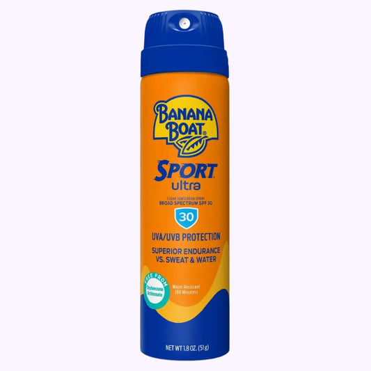 Banana Boat Ultra Sport SPF 30 Spray Sunscreen 1.8 Oz