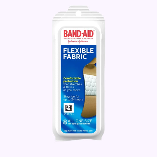 Band-Aid Flexible Fabric One Size 8 Ct