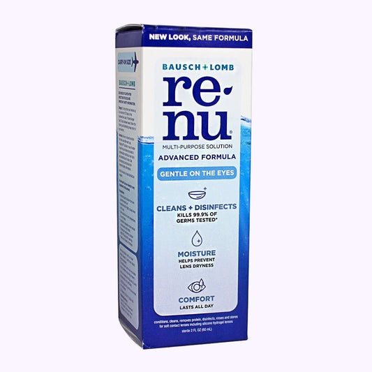 Bausch Lomb ReNu Contact Solution 2 Oz