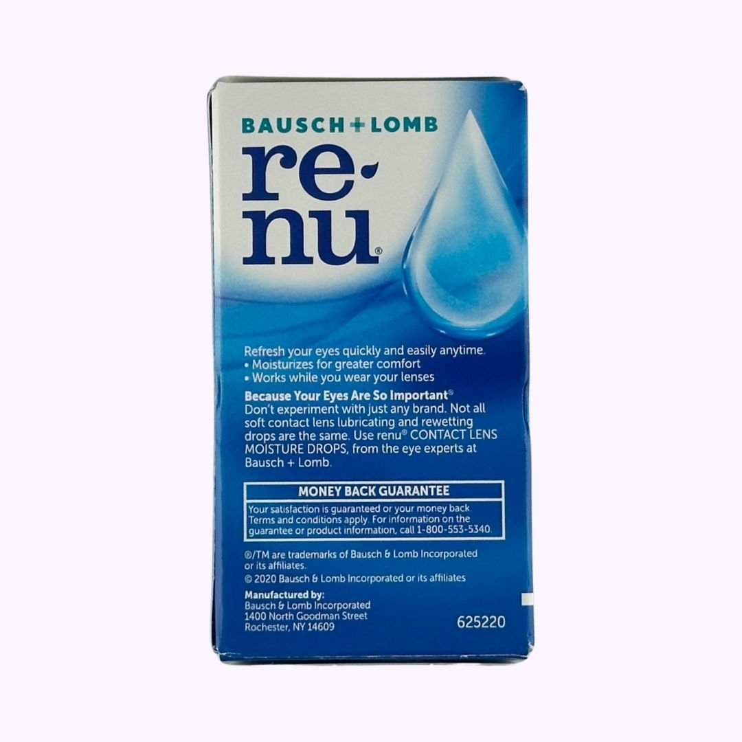 Bausch Lomb ReNu Lubricating Rewetting Drops .27 Oz - CarrieAway