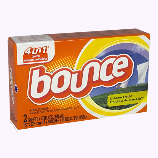 Bounce Fabric Softener Sheets Box of 2 Sheets