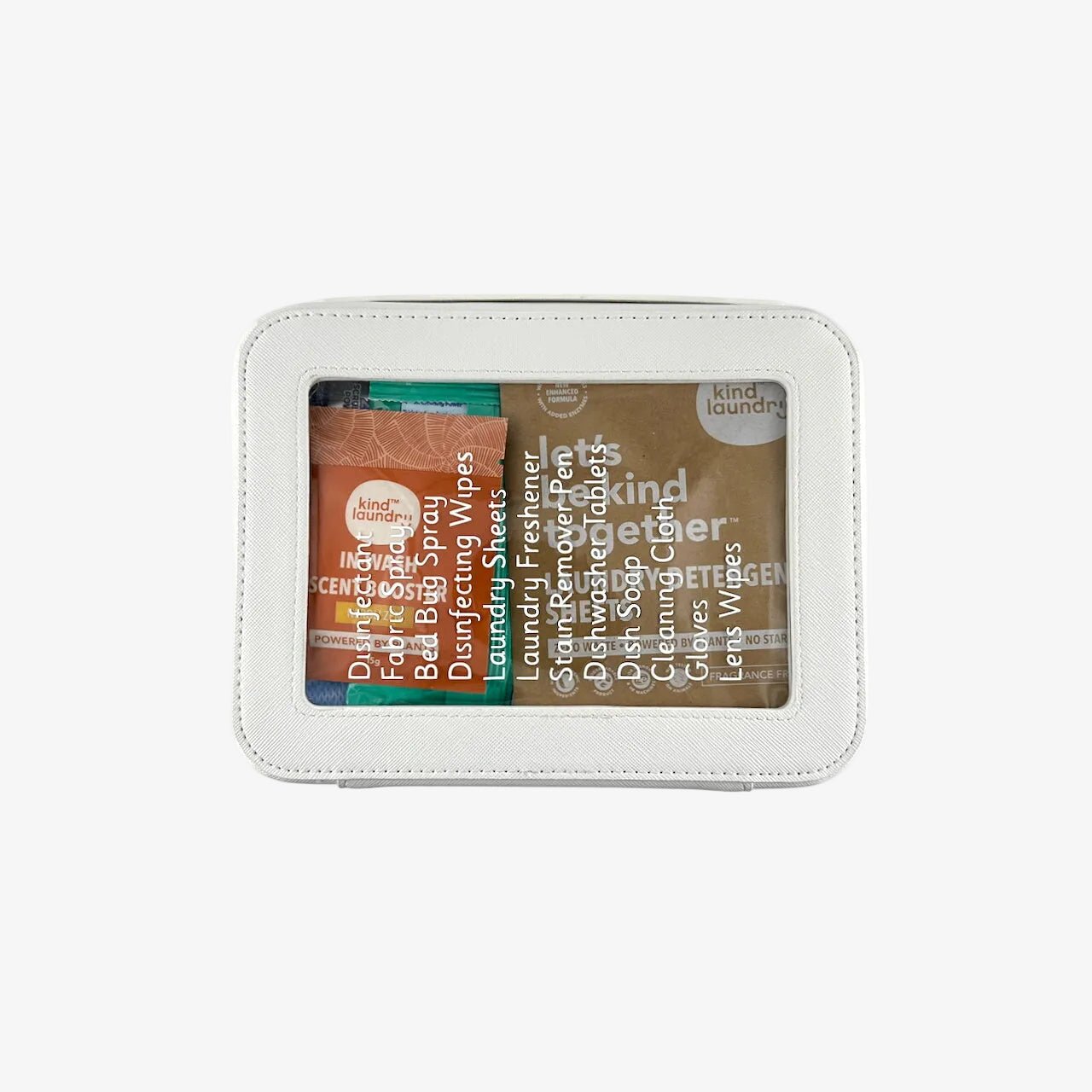 Complete Travel Cleaning Kit - White - CarrieAway